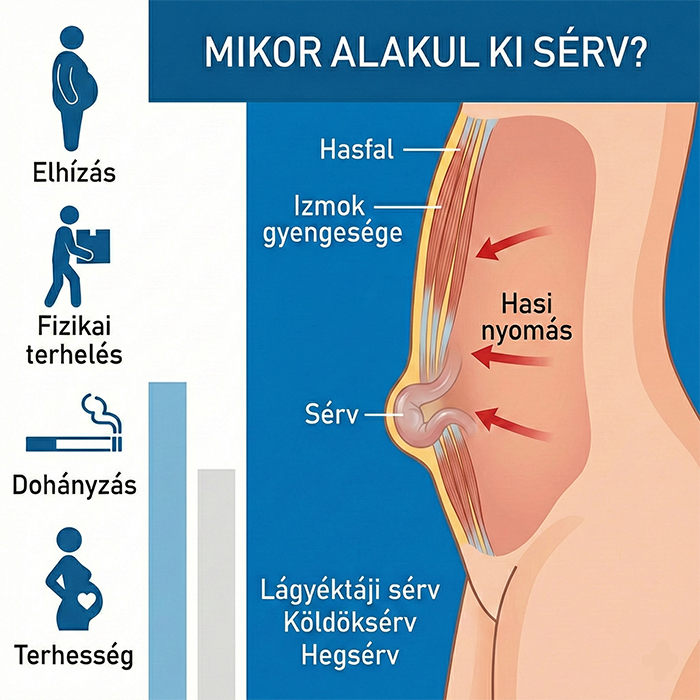 Development of an abdominal wall hernia